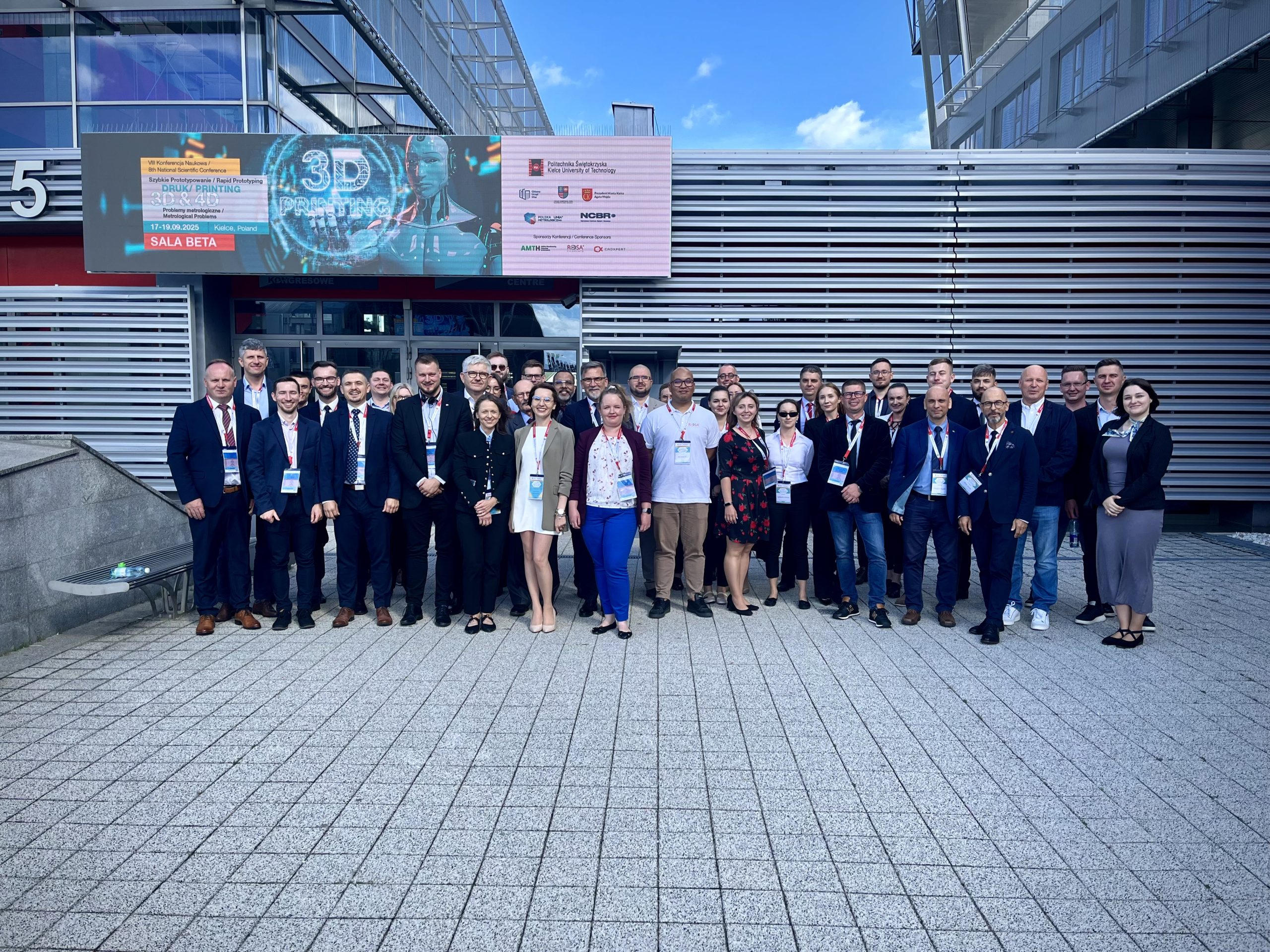 VIII edycja międzynarodowej konferencji „Szybkie Prototypowanie: Druk 3D i 4D – problemy metrologiczne” VIII edycja międzynarodowej konferencji „Szybkie Prototypowanie: Druk 3D i 4D – problemy metrologiczne”